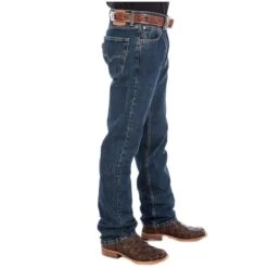 Levi Strauss & Co. Men's Regular Fit 505 Dark Stonewash Jeans -Cinc Clothing Shop 00505 4886 5