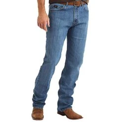 Wrangler Men's 20X Active Flex Relaxed Fit Jean -Cinc Clothing Shop 01MSWAB 2