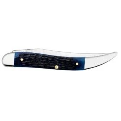 Case Navy Blue Bone - Rogers Jig Medium Texas Toothpick -Cinc Clothing Shop 06892 C SP Knife 102 610094 SS MediumTexasToothpick PT02