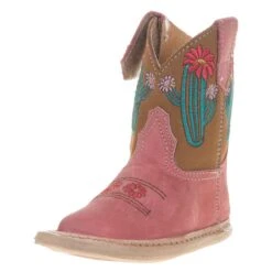 Roper Footwear Infant Cowbaby Cactus Pink Boot 8 Roper Footwear Infant Cowbaby Cactus Pink Boot -Cinc Clothing Shop 09 016 7912 1364