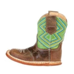 Roper Infant Roper Cowbabies Sage Green Geo Boot -Cinc Clothing Shop 09 016 7912 1644 2
