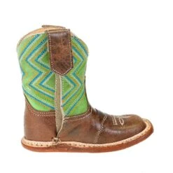 Roper Infant Roper Cowbabies Sage Green Geo Boot -Cinc Clothing Shop 09 016 7912 1644 4
