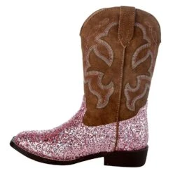 Roper NRS Exclusive Youth Footwear Pink Glitter Boot -Cinc Clothing Shop 09 018 1225 2961 5
