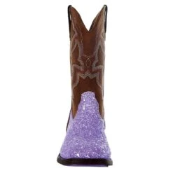 Roper NRS Exclusive Kids Footwear Purple Glitter Cowgirl Boot -Cinc Clothing Shop 09 018 1225 2962 2