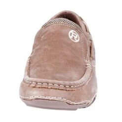 Roper Footwear Men's Roper Skipper Tan Suede Driving Moc Slip On -Cinc Clothing Shop 09 020 1775 2841 2