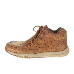 Roper Footwear Men's Clearcut Vintage Faux Ostrich Leather Print Casual Shoe -Cinc Clothing Shop 0902016622412 2