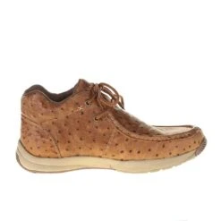 Roper Footwear Men's Clearcut Vintage Faux Ostrich Leather Print Casual Shoe -Cinc Clothing Shop 0902016622412 4