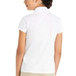 Ariat Youth Aptos White Short Sleeve English Show Shirt -Cinc Clothing Shop 10009461 03