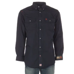 Ariat Mens FR Featherlight Work Shirt -Cinc Clothing Shop 10022899 1