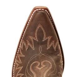 Ariat Women's Airat Weathered Brown Dixon Short Booties -Cinc Clothing Shop 10027282 3