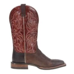 Relentless By Ariat Men's Ariat Relentless Reacher Barrel Brown 13in. Shattered Brick Cowboy Boots -Cinc Clothing Shop 10029620 4