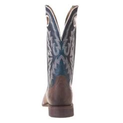 Ariat Men's Circuit Champ Woodsmoke 13in. Deep Azul Top Square Toe Cowboy Boots 10 Ariat Men's Circuit Champ Woodsmoke 13in. Deep Azul Top Square Toe Cowboy Boots -Cinc Clothing Shop 10029686 3