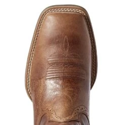 Ariat Men's Sport Cool Venttek Dark Tan 11in. Two Tone Tan Top Cowboy Boot -Cinc Clothing Shop 10031446 3