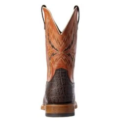 Ariat Men's Ariat Arena Rebound Chocolate 11in. Rave Orange Square Toe Cowboy Boot 9 Ariat Men's Ariat Arena Rebound Chocolate 11in. Rave Orange Square Toe Cowboy Boot -Cinc Clothing Shop 10031464 3