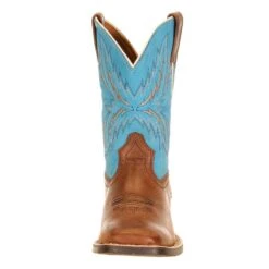 Ariat Youth Arena Rebound Billy Brown And Wild Blue Boot -Cinc Clothing Shop 10031542 3