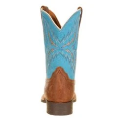 Ariat Youth Arena Rebound Billy Brown And Wild Blue Boot -Cinc Clothing Shop 10031542 5