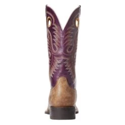 Ariat Men's Ariat Sport Valley Brown 13in. Perfect Purple Top Cowboy Boot -Cinc Clothing Shop 10033912 2