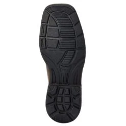 Ariat Kids VentTek Cocoa Brown Work Orange Cowboy Boot -Cinc Clothing Shop 10034159 4