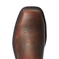 Ariat Men's Ariat Groundwork Bitter Brown 11in. Brown Top Steel Wide Square Toe -Cinc Clothing Shop 10034717 3