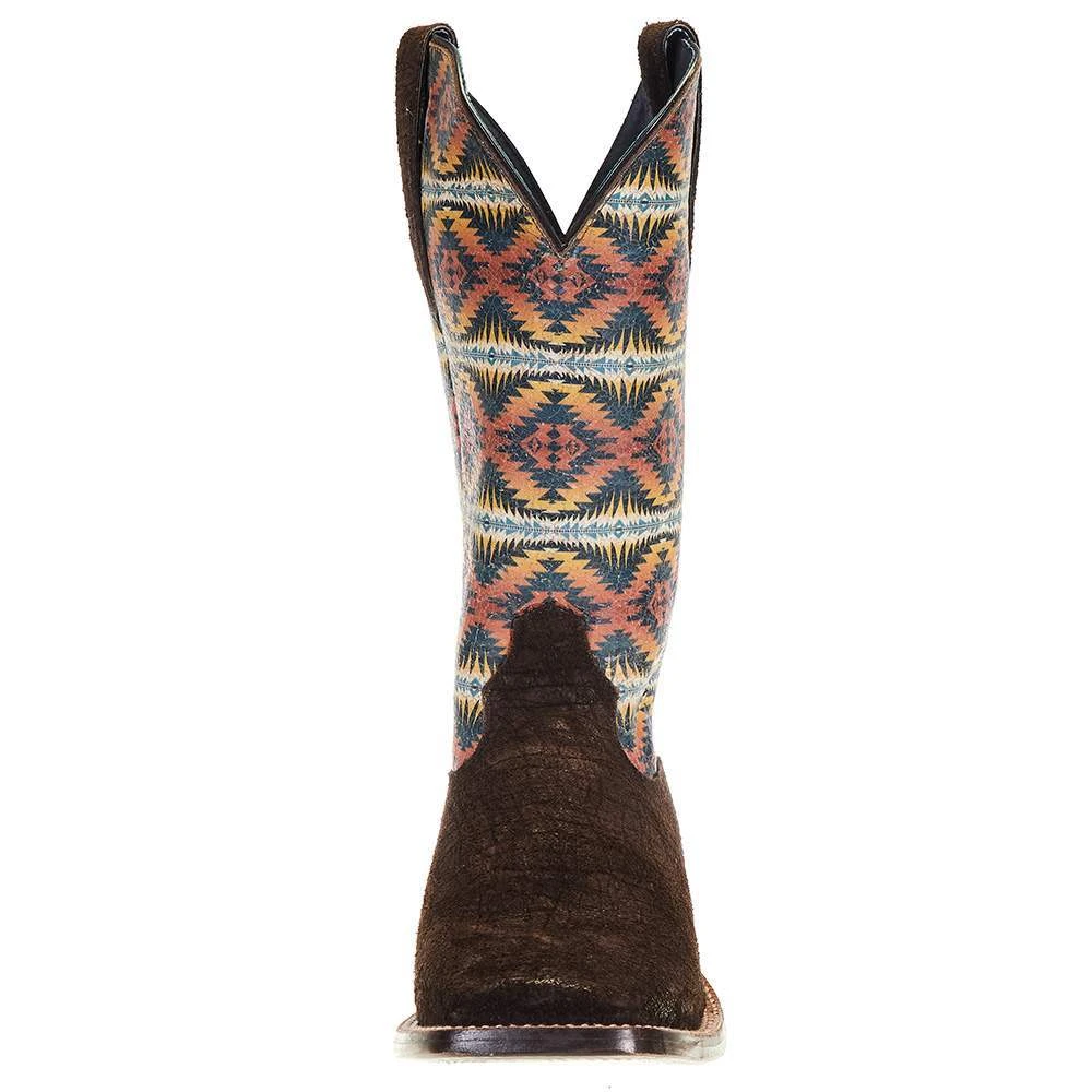 Ariat Men's Ariat Pendleton Dark Coffee 13in. Night Dance Top Square Toe Boot 4 Ariat Men's Ariat Pendleton Dark Coffee 13in. Night Dance Top Square Toe Boot - Image 2