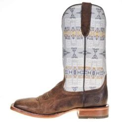 Ariat Men's Ariat Pendleton Circuit Noon Brown 13in. Arrowhead Top Square Toe Boot -Cinc Clothing Shop 10038230 2