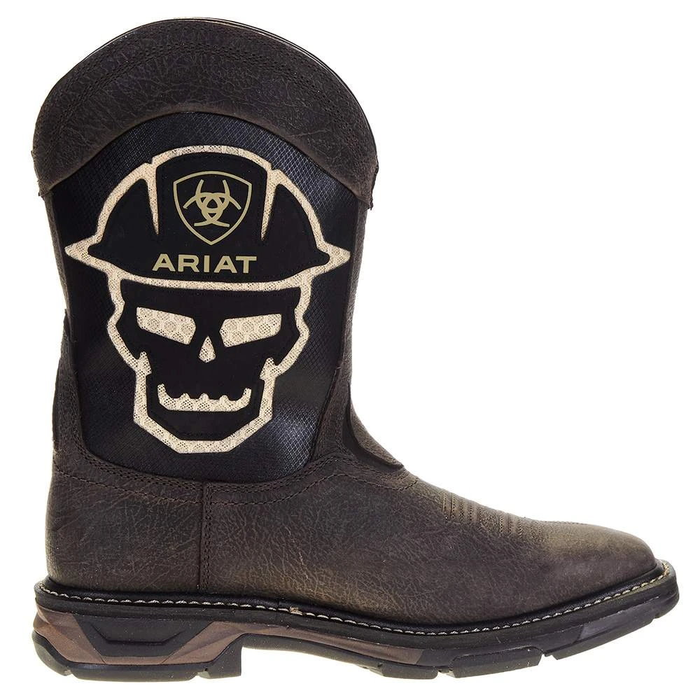 Ariat Men's Workhog XT Venttex Bold Iron Coffee 13in. Roughneck Top Soft Toe Work Boot 7 Ariat Men's Workhog XT Venttex Bold Iron Coffee 13in. Roughneck Top Soft Toe Work Boot - Image 5