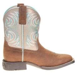 Ariat Youth Metallic Bronze Cowboy Boot -Cinc Clothing Shop 10038443 4