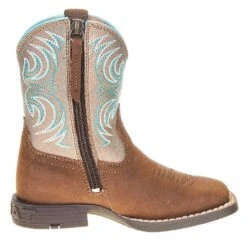 Ariat Childrens Metallic Bronze Cowboy Boot -Cinc Clothing Shop 10038451 4