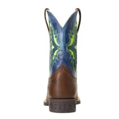 Ariat Youth Koel Venttek Rust And Daring Indigo Cowboy Boot -Cinc Clothing Shop 10040259 2
