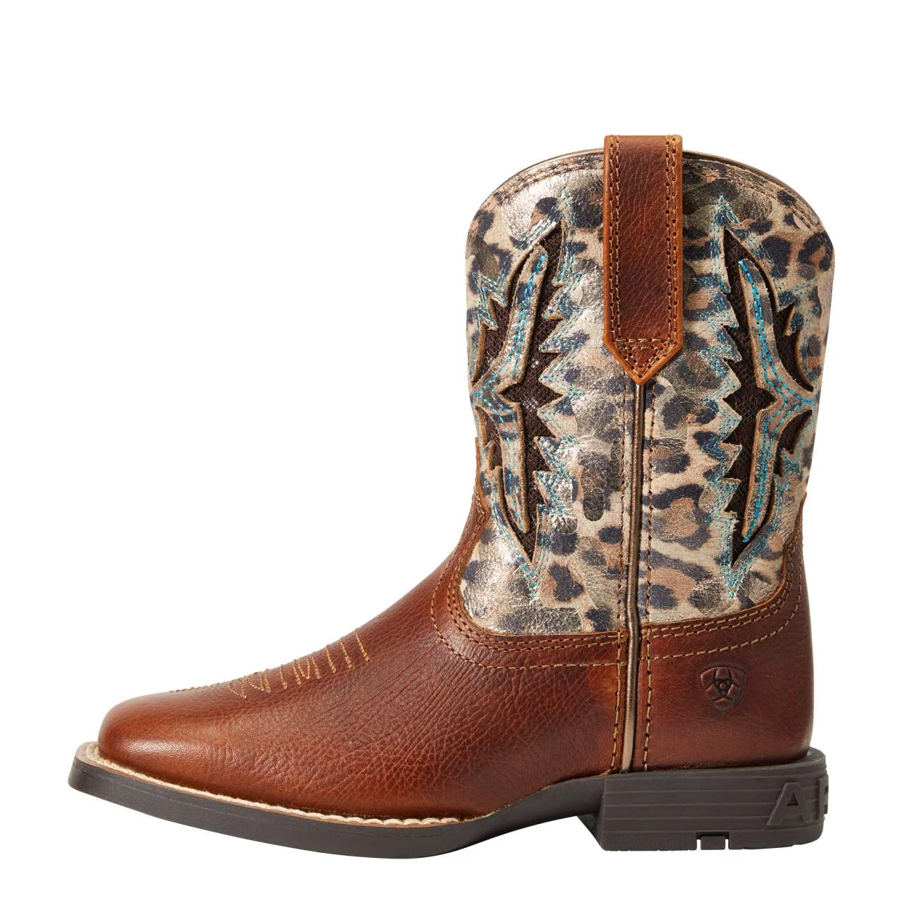 Ariat Children's VentTek Metallic Leopard Boot 4 Ariat Children's VentTek Metallic Leopard Boot - Image 2