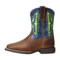 Ariat Children's Koel Venttek Rust And Daring Indigo Cowboy Boot -Cinc Clothing Shop 10040261 1