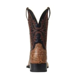 Ariat Men's Brown Sport Elephant Print Square Toe Western Boot -Cinc Clothing Shop 10040277 2
