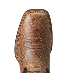 Ariat Men's Brown Sport Elephant Print Square Toe Western Boot -Cinc Clothing Shop 10040277 4