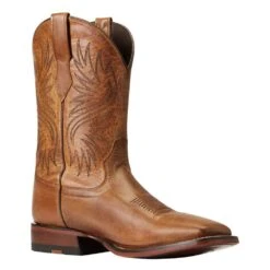 Ariat Men's Brown Circuit Wagner Square Toe Western Boot -Cinc Clothing Shop 10040327. 3