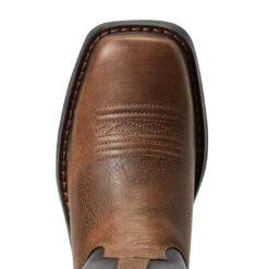Ariat Youth Rust And Black Workhog XT Square Toe Western Boot -Cinc Clothing Shop 10040399 4