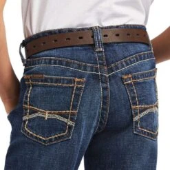Ariat Boy's B4 Relaxed Ramos Fashion Bootcut Jean -Cinc Clothing Shop 10041090 02