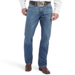 Ariat Men's M4 Relaxed Landry Straight Jeans -Cinc Clothing Shop 10041098 01