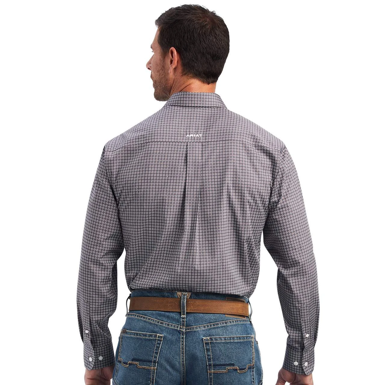 Ariat Men's Wrinkle Free Shea Classic Fit Shirt 4 Ariat Men's Wrinkle Free Shea Classic Fit Shirt - Image 2