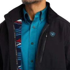 Ariat Men's Chimayo Black Logo 2.0 Bonded Jacket -Cinc Clothing Shop 10042187 3