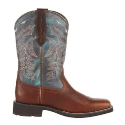 Ariat Women's Delilah Brown/Teal Boot -Cinc Clothing Shop 10042420 5