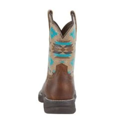 Ariat Women's Anthem Brown/Aztec Top Shortie -Cinc Clothing Shop 10042576 4