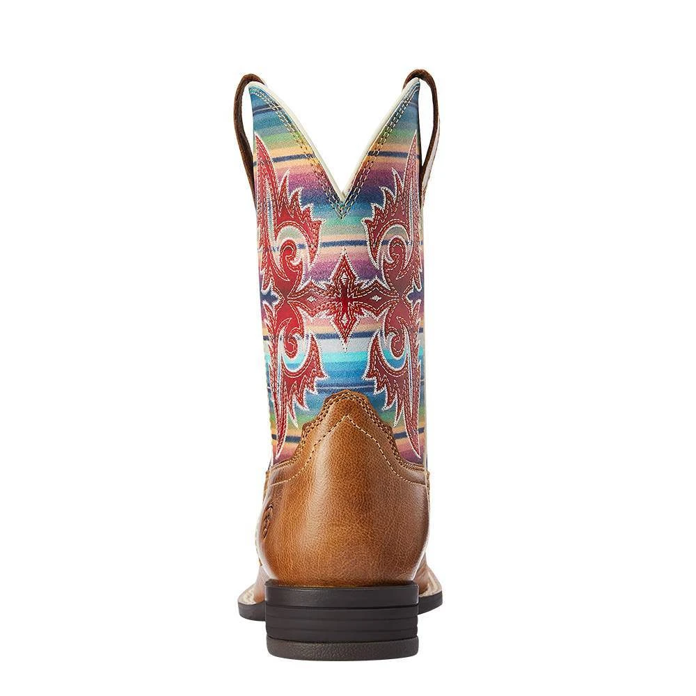 Ariat Youth Tan Lonestar Ridge Serape Cowgirl Boot 5 Ariat Youth Tan Lonestar Ridge Serape Cowgirl Boot - Image 3