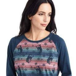 Women's Ariat Pajama Set -Cinc Clothing Shop 10042606 01