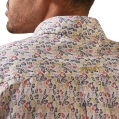 Ariat Men's Danon Classic Fit Shirt -Cinc Clothing Shop 10043760 03