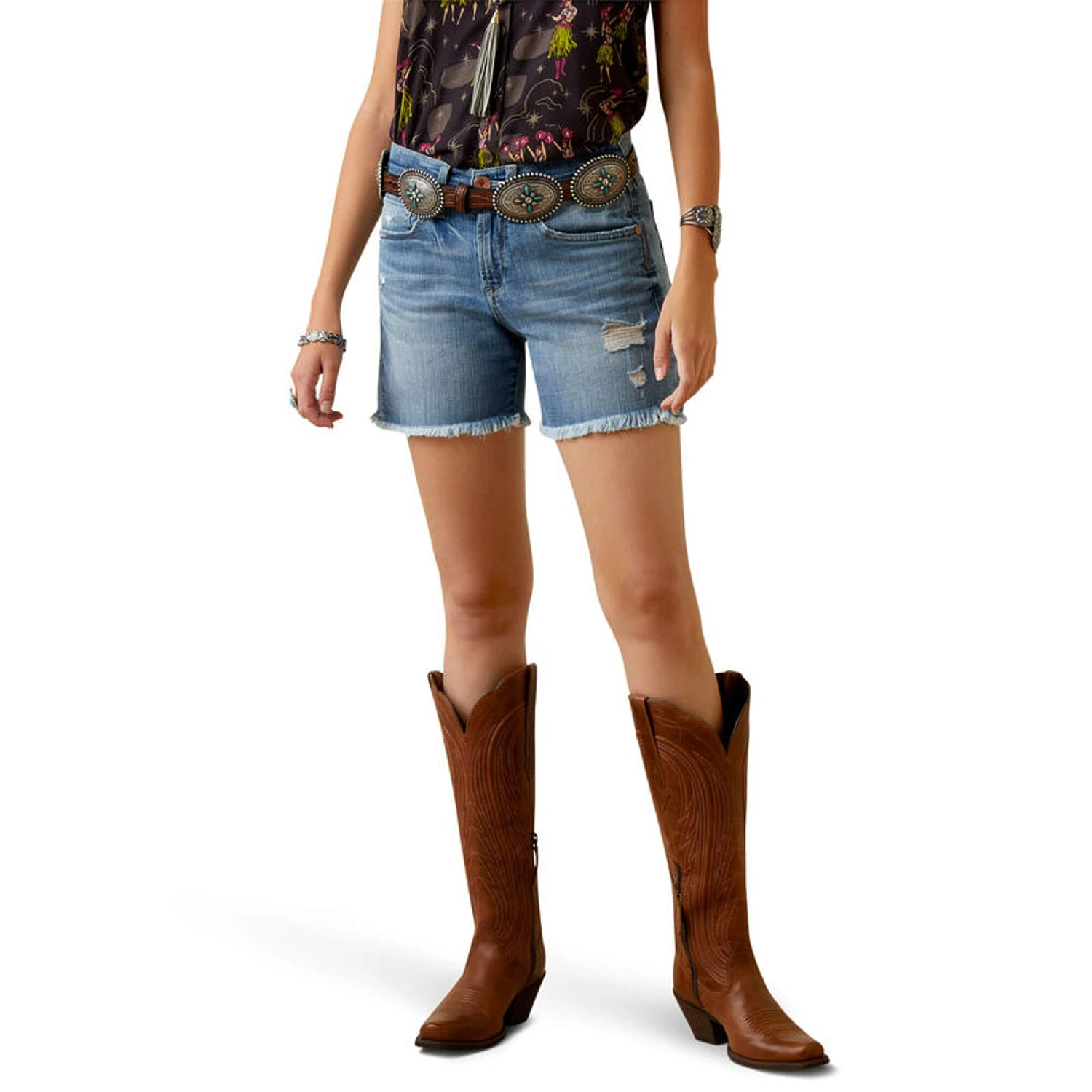 Ariat Women's Stephanie 5in. Short 4 Ariat Women's Stephanie 5in. Short - Image 2