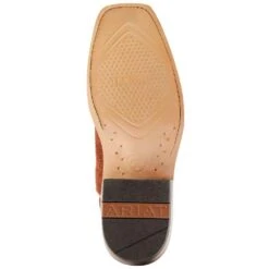 Ariat Women's Futurity Boon Cognac Roughout Electric Lime Patent Top Boot -Cinc Clothing Shop 10044400 05