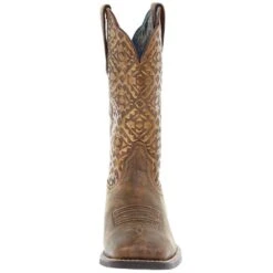 Ariat Women's Round Up Brown 11in. Copper Blanket Embossed Boot -Cinc Clothing Shop 10044431 02