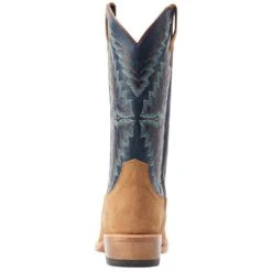 Ariat Mens Futurity Showman Dijon Roughout Navy Top Cutter Toe -Cinc Clothing Shop 10044499 041
