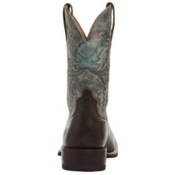 Ariat Men's Sport Latigo Chocolate Brown 11in Stone Blue Top 9 Ariat Men's Sport Latigo Chocolate Brown 11in Stone Blue Top -Cinc Clothing Shop 10044560 03