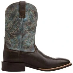 Ariat Men's Sport Latigo Chocolate Brown 11in Stone Blue Top 10 Ariat Men's Sport Latigo Chocolate Brown 11in Stone Blue Top -Cinc Clothing Shop 10044560 04